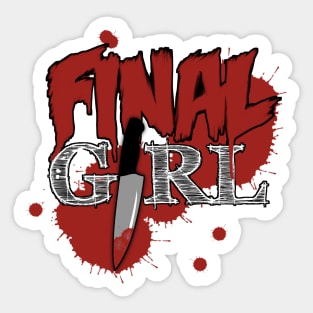 Final Girl Sticker